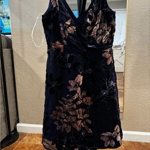 Lulu’s Violet Floral Dress